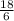 \frac{18}{6}