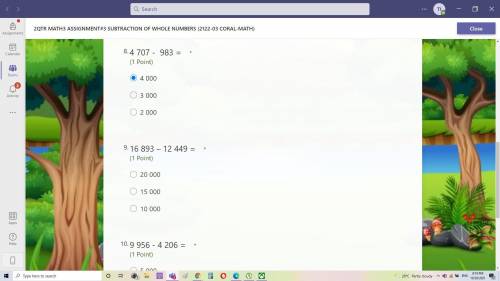 Round off the numbers then add to find the estimated difference. 
ANSWERS ARE INCORRECT