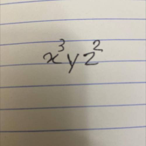 What is the GCF of x^3y^5z^2 and x^4yz^5?

If your are confused the question is also in the picture