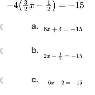 D: -6x + 2 = -15 , help pls fasttt