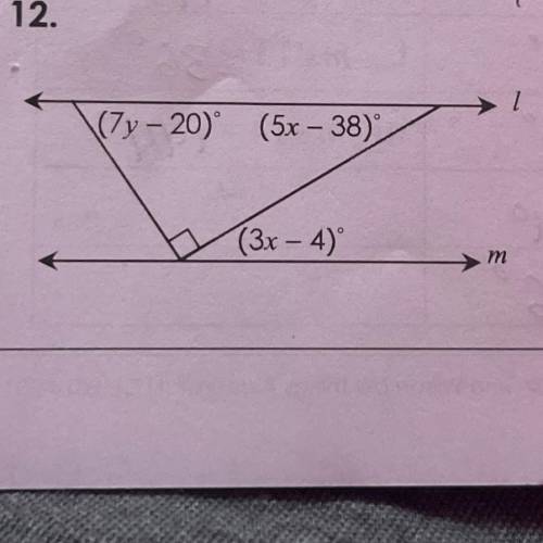 If i || m, solve for x