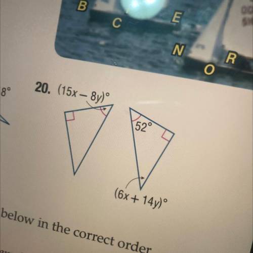 Find x and y [geometry]