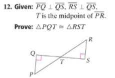 These are proofs over congruent triangle - geometry