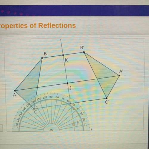 4. Use the protractor to measure these
angles:
m ZAJK =
mZBKJ =
mZCLJ =