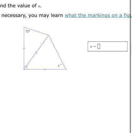 Find x
May I please receive help?