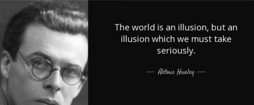 Is the world is actually an illusion ? what do you think ?
