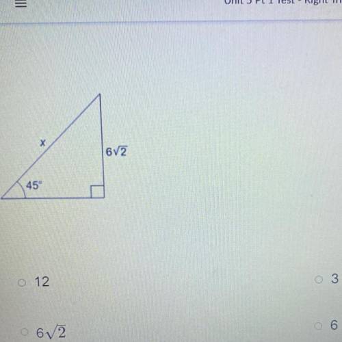 What is the value of x ?