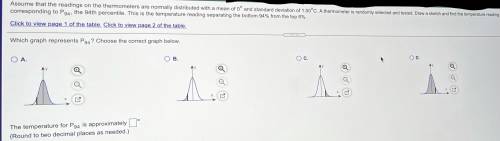 18

Assume that the reading on the thermometer are normally distributed with a mean of 0 and stand