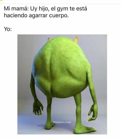 Que cuerpazo que me mando