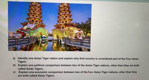 Brainliest. How can I answer SAQ part B and C for asian tigers? What would be a good SAQ answer for