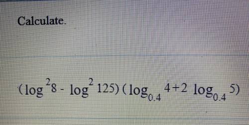 Please help me with this logarithm math problem ASAP! And, please provide work on this answer so I
