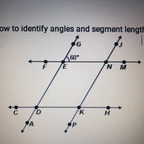 Name a pair of vertical angles, a straight angle, and two acute angles other than