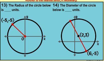 What is the radius of both circles? (I NEED HELLLLPPPPP)