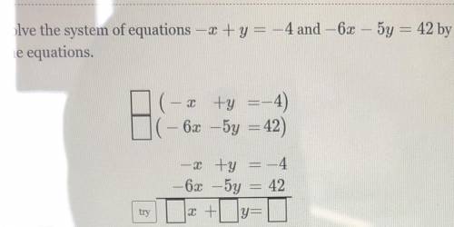 What is the answer for each box