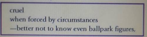 Please help i don't understand

ONE QUESTION WITH SOME READING In the passage, the author states t