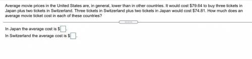 Average movie prices in the United States are, in general, lower than in other countries. It woul