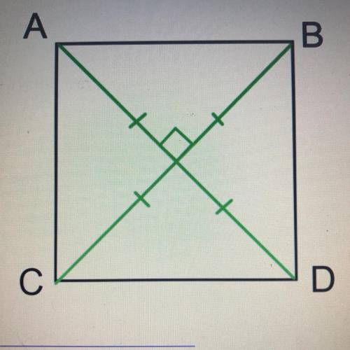 What is the measure of angle given angle created by the diagonals or
vertexes of the figure?*