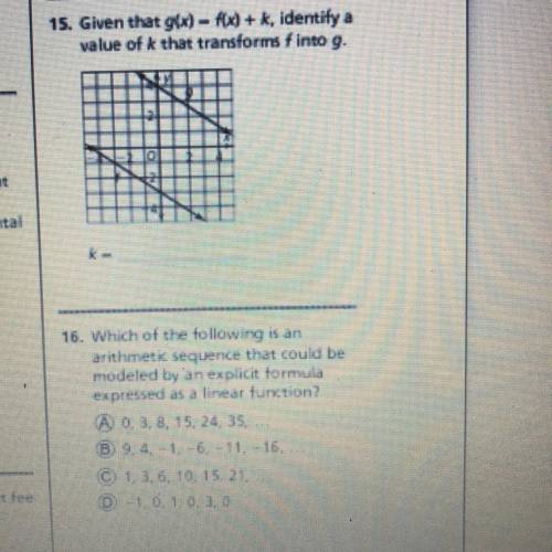 Can someone please help me with 15 and 16