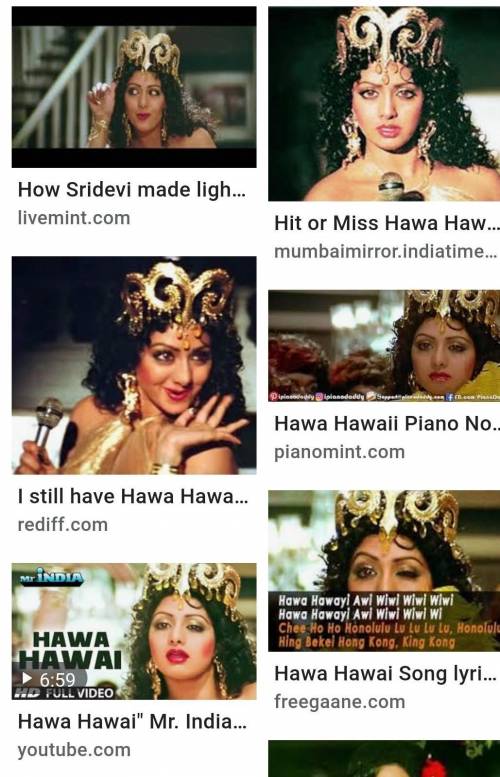 WHAT IS MEANT BY HAWA HAWAI ?⚡❤️