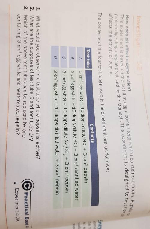 What is the answer for question 3? and why