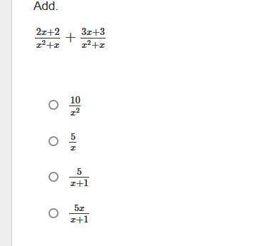 Add.
2x+2x2+x+3x+3x2+x