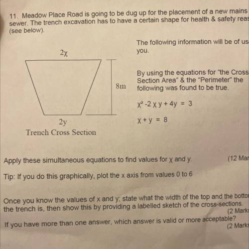 Does anyone have an idea of how i do this question and explain please, thanks