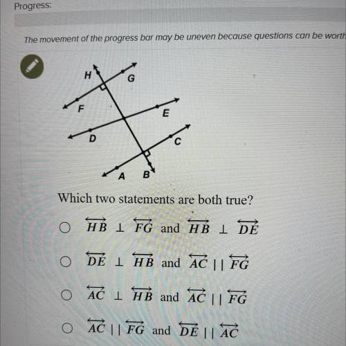 Which two statements are both true?