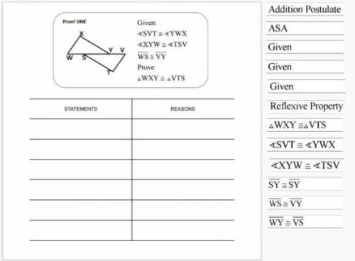 Your job is to figure out which cards are statements, and which are reasons. Then place each card i