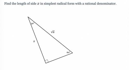 Radical forms in triangles plzz help