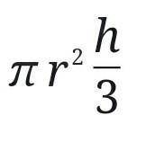 Calculate the volume of a cone with r=6.2 and h=10.9 and Pi=3.14