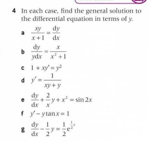 Are any of these diff eqs logistic?