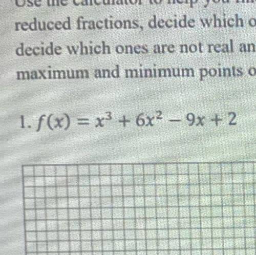 Find the rational, irrational, and non real roots