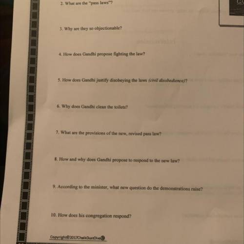 Please help me with these questions