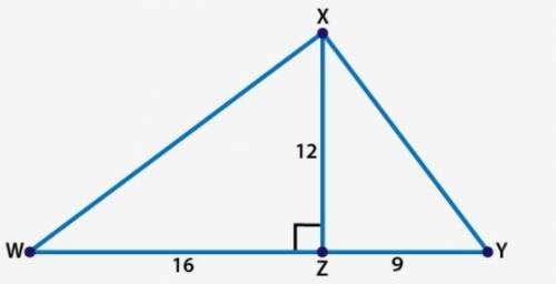 Which of the following best completes the proof showing that ΔWXZ ~ ΔXYZ?

Since segment XZ is per