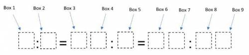 Using the digits 1 to 9, without repeating any numbers, place a digit in each box that will create