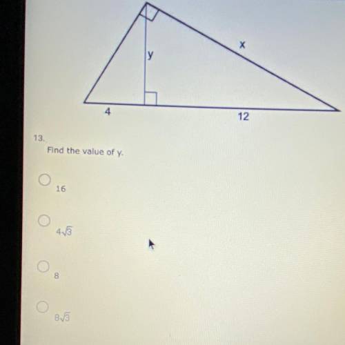 Find the value of y.