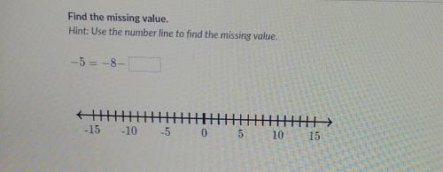 Find the missing value.