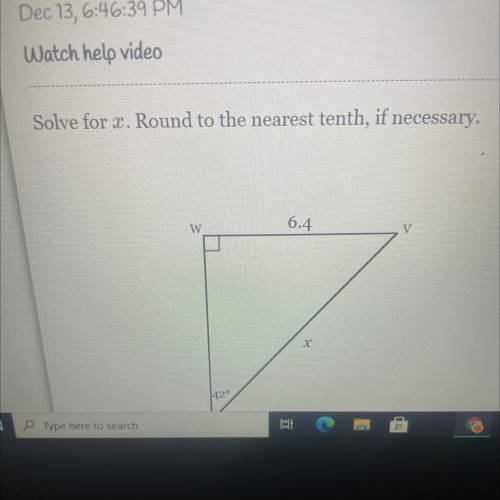 Using Trig to Find a Side