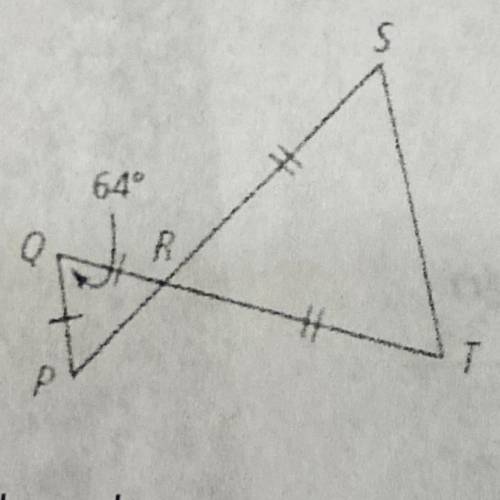 A) What is the mZRST?
S
64°
T