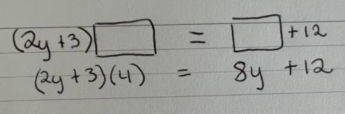 Help! please! Will give brainliest!
Please solve for distributive property.