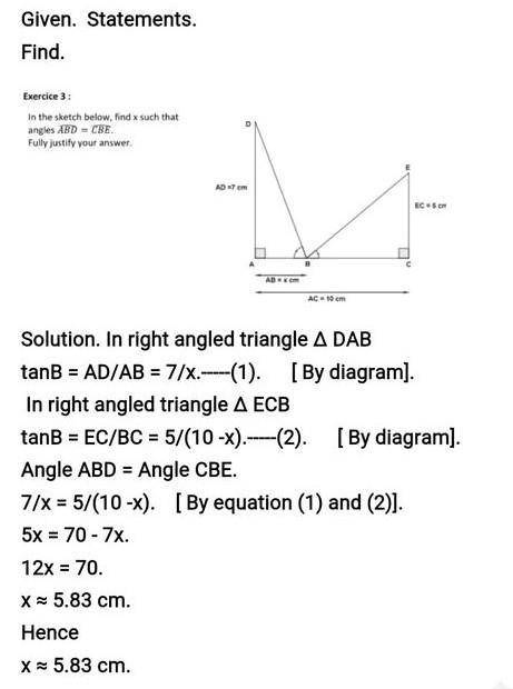 Hello, congruent triangles exercise. Thx