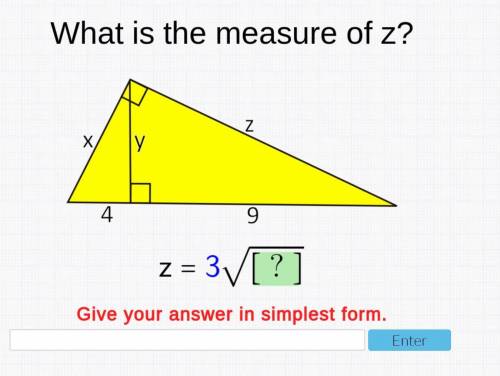 What is the measure of z?