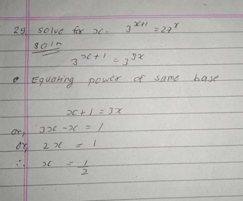 Please solve 28 and 29 I need help