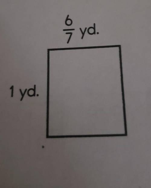 Find the area of the rectangle