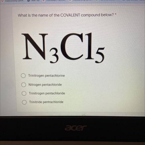 LAST ATTEMPT IM MARKING AS BRAINLIEST!! (What is the name of the COVALENT compound below ? )