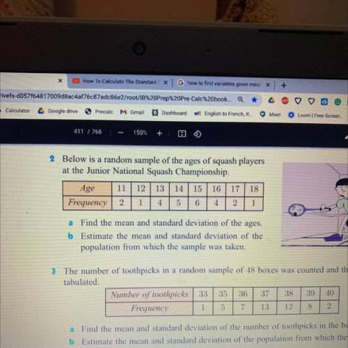 How do you estimate the mean and standard deviation of a population when you only have sample data?