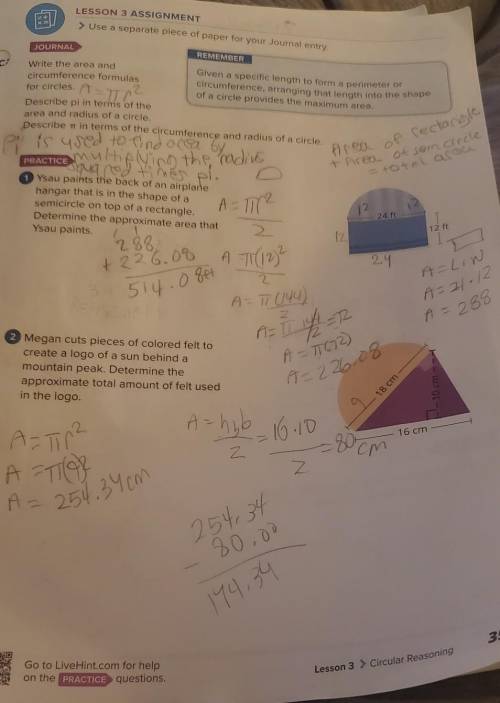 Can someone check 7th grade math for accuracy? circular reasoning.