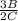 \frac{3B}{2C}