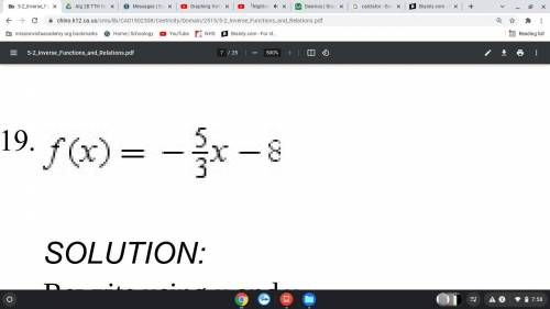 I need this to be put in a x,y table please i am getting -9.6,-8,-6.3 i don't get where i went wron