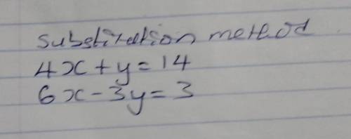 Please help me solve this simultaneous linear equation 100 points